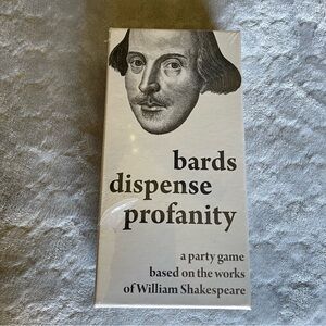 Bards Dispense Profanity: A Party Game Based on the Works of William Shakespeare